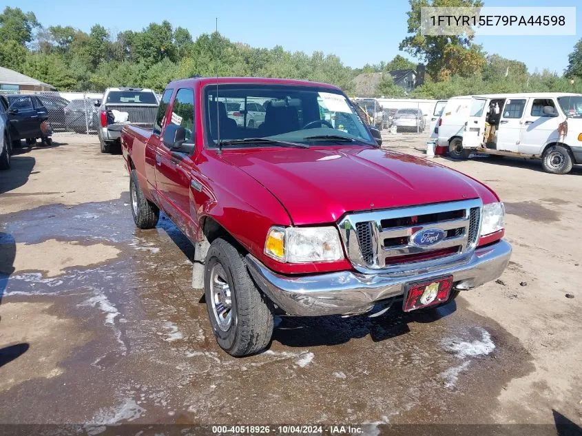 2009 Ford Ranger Fx4 Off-Road/Sport/Xl/Xlt VIN: 1FTYR15E79PA44598 Lot: 40518926