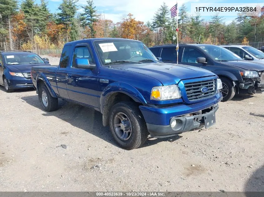 2009 Ford Ranger Sport/Xlt VIN: 1FTYR44E99PA32584 Lot: 40523639