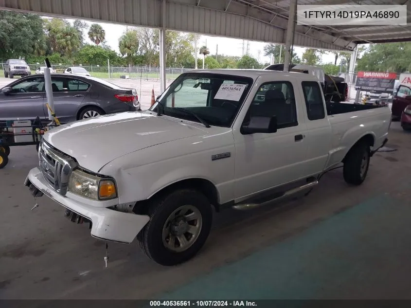 2009 Ford Ranger Xlt VIN: 1FTYR14D19PA46890 Lot: 40536561