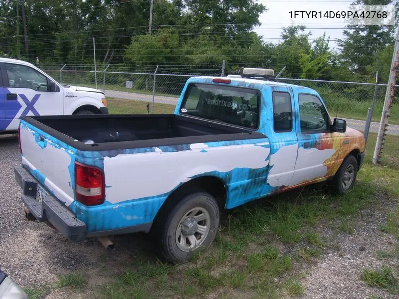 1FTYR14D69PA42768 2009 Ford Ranger Super Cab