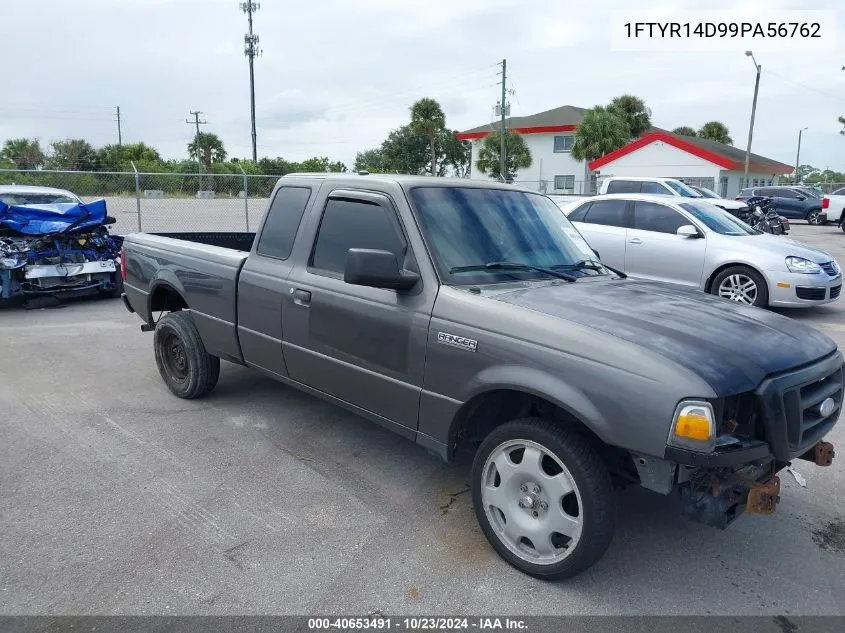 2009 Ford Ranger Xl/Xlt VIN: 1FTYR14D99PA56762 Lot: 40653491