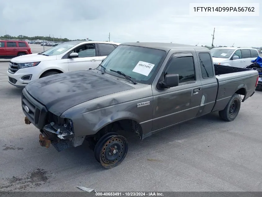 2009 Ford Ranger Xl/Xlt VIN: 1FTYR14D99PA56762 Lot: 40653491