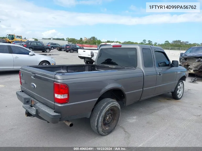 2009 Ford Ranger Xl/Xlt VIN: 1FTYR14D99PA56762 Lot: 40653491