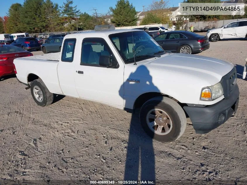 2009 Ford Ranger Xl/Xlt VIN: 1FTYR14D49PA64865 Lot: 40699349