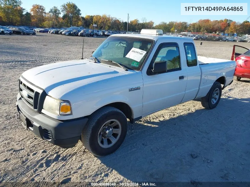 2009 Ford Ranger Xl/Xlt VIN: 1FTYR14D49PA64865 Lot: 40699349