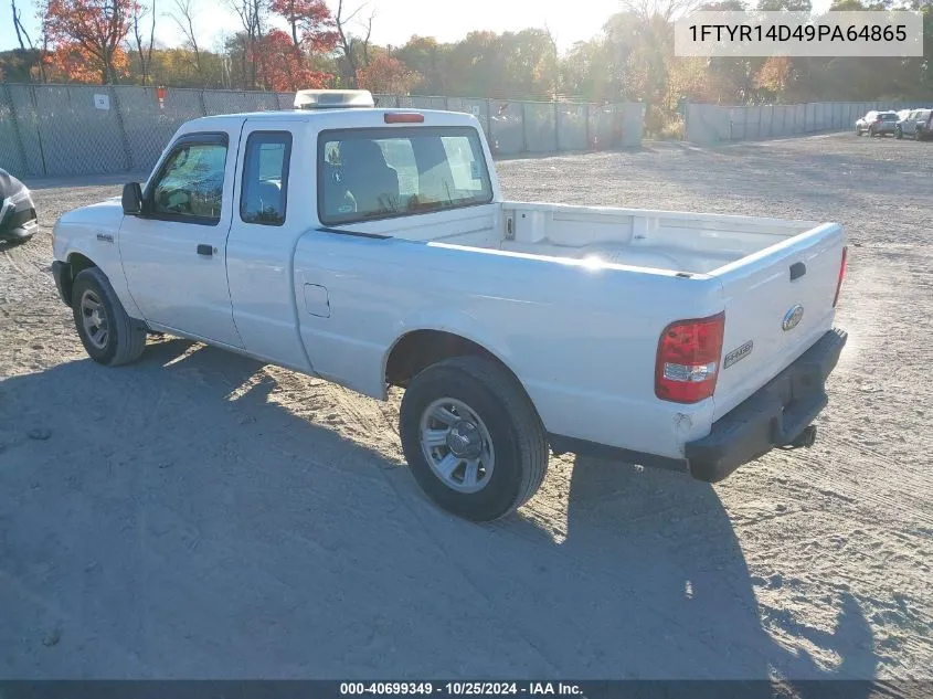 2009 Ford Ranger Xl/Xlt VIN: 1FTYR14D49PA64865 Lot: 40699349