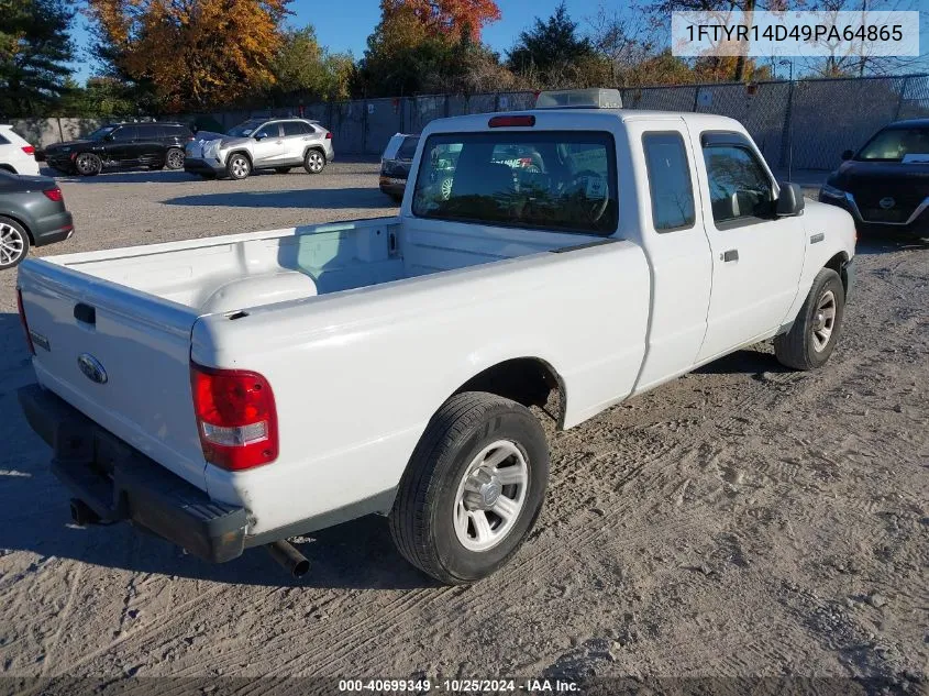 2009 Ford Ranger Xl/Xlt VIN: 1FTYR14D49PA64865 Lot: 40699349