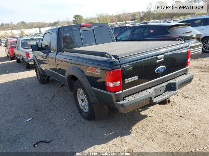 2009 Ford Ranger Fx4 Off-Road/Sport/Xlt VIN: 1FTZR45E59PA10309 Lot: 40718659