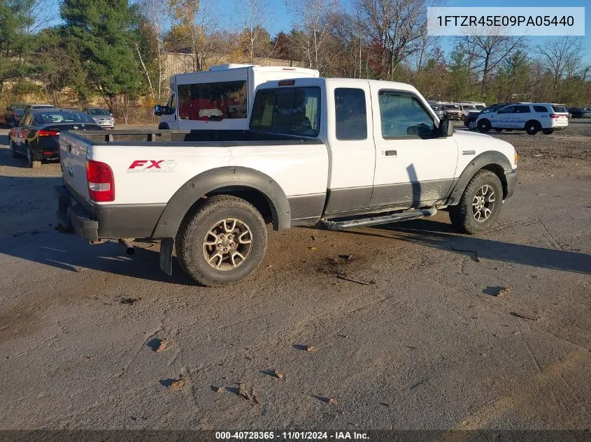 2009 Ford Ranger Fx4 Off-Road/Sport/Xlt VIN: 1FTZR45E09PA05440 Lot: 40728365