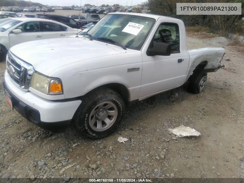 2009 Ford Ranger Sport/Xl/Xlt VIN: 1FTYR10D89PA21300 Lot: 40760158