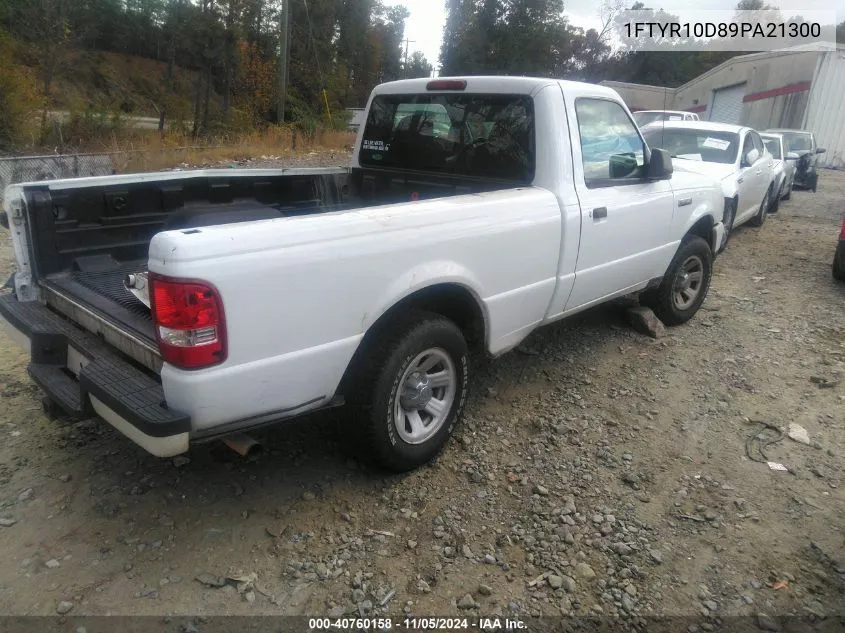 2009 Ford Ranger Sport/Xl/Xlt VIN: 1FTYR10D89PA21300 Lot: 40760158