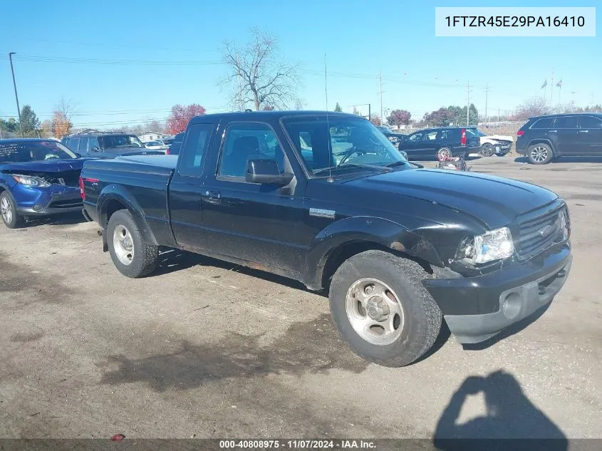 2009 Ford Ranger Fx4 Off-Road/Sport/Xlt VIN: 1FTZR45E29PA16410 Lot: 40808975