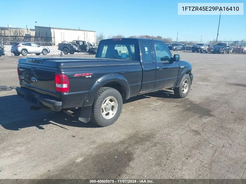 2009 Ford Ranger Fx4 Off-Road/Sport/Xlt VIN: 1FTZR45E29PA16410 Lot: 40808975