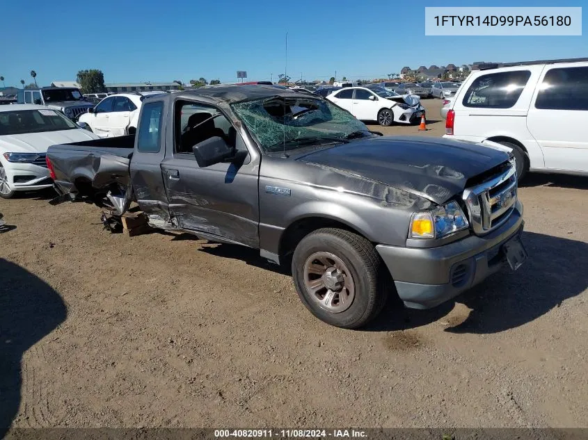 2009 Ford Ranger Xl/Xlt VIN: 1FTYR14D99PA56180 Lot: 40820911