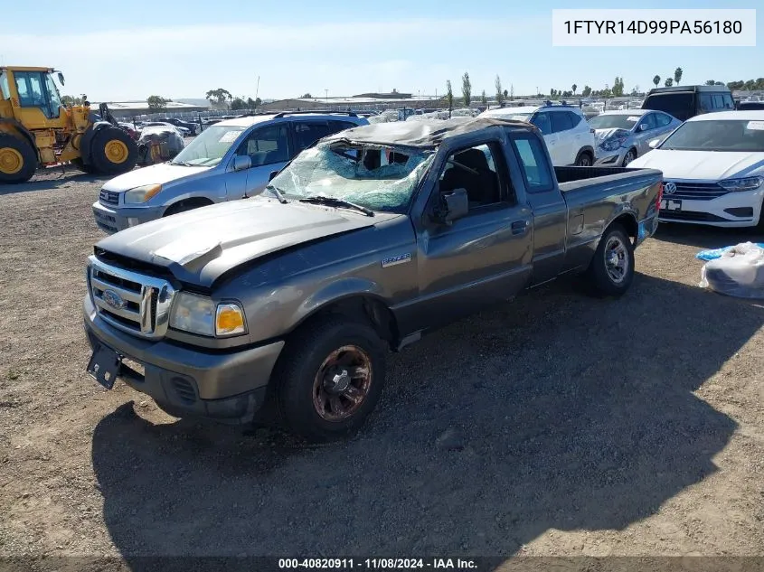 2009 Ford Ranger Xl/Xlt VIN: 1FTYR14D99PA56180 Lot: 40820911