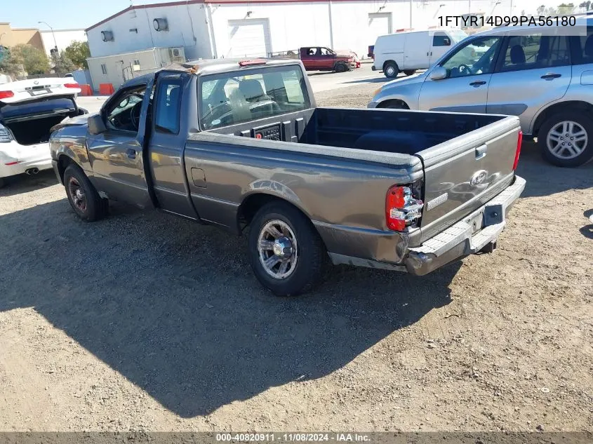 2009 Ford Ranger Xl/Xlt VIN: 1FTYR14D99PA56180 Lot: 40820911