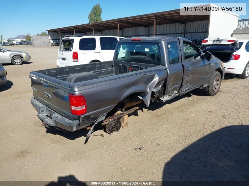 2009 Ford Ranger Xl/Xlt VIN: 1FTYR14D99PA56180 Lot: 40820911