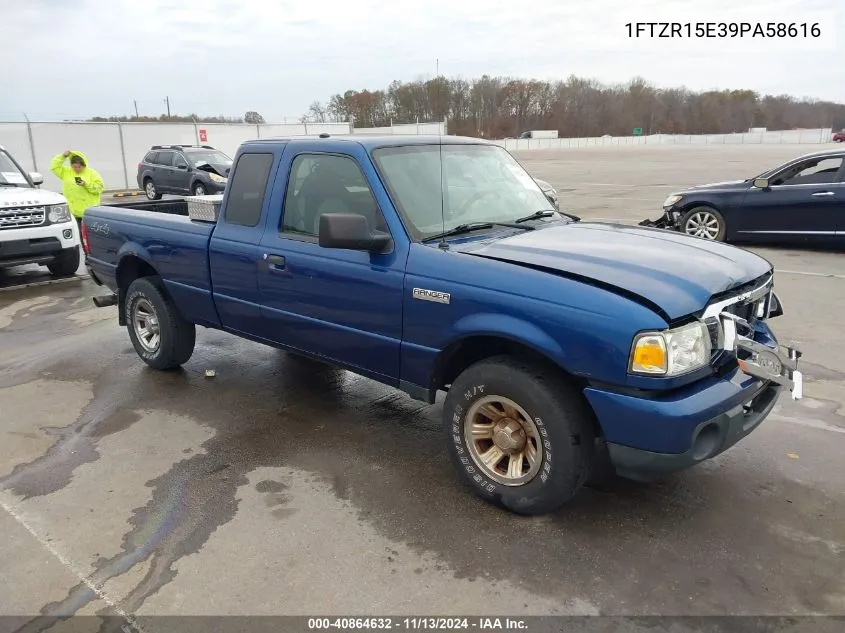 2009 Ford Ranger Fx4 Off-Road/Sport/Xl/Xlt VIN: 1FTZR15E39PA58616 Lot: 40864632