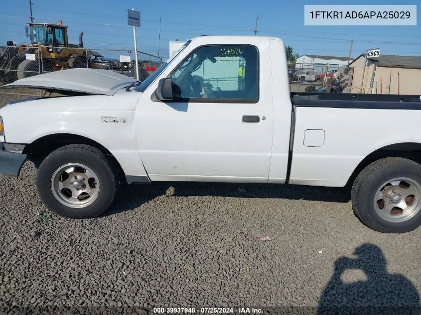 1FTKR1AD6APA25029 2010 Ford Ranger Xl/Xlt