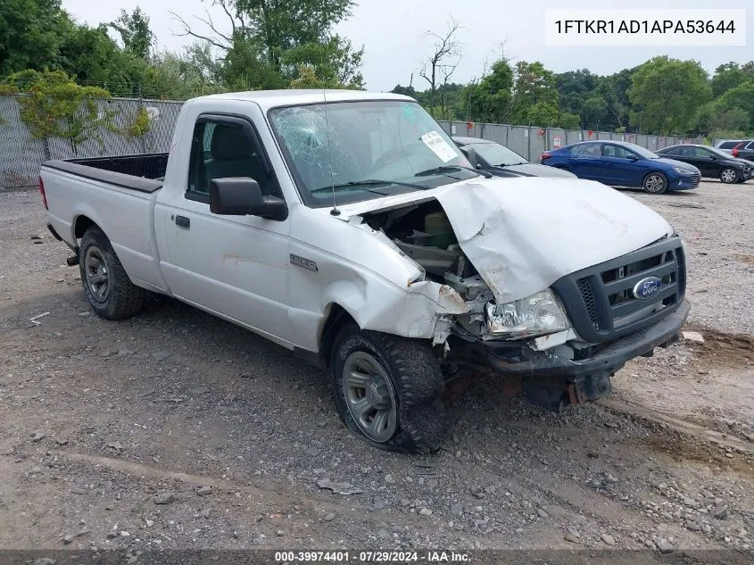 1FTKR1AD1APA53644 2010 Ford Ranger Xl