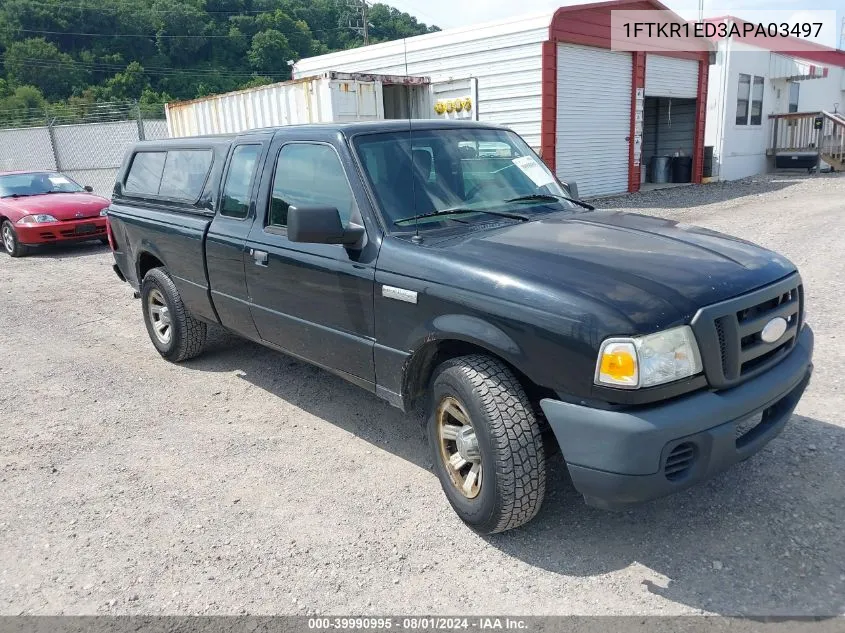 2010 Ford Ranger Xl/Xlt VIN: 1FTKR1ED3APA03497 Lot: 39990995