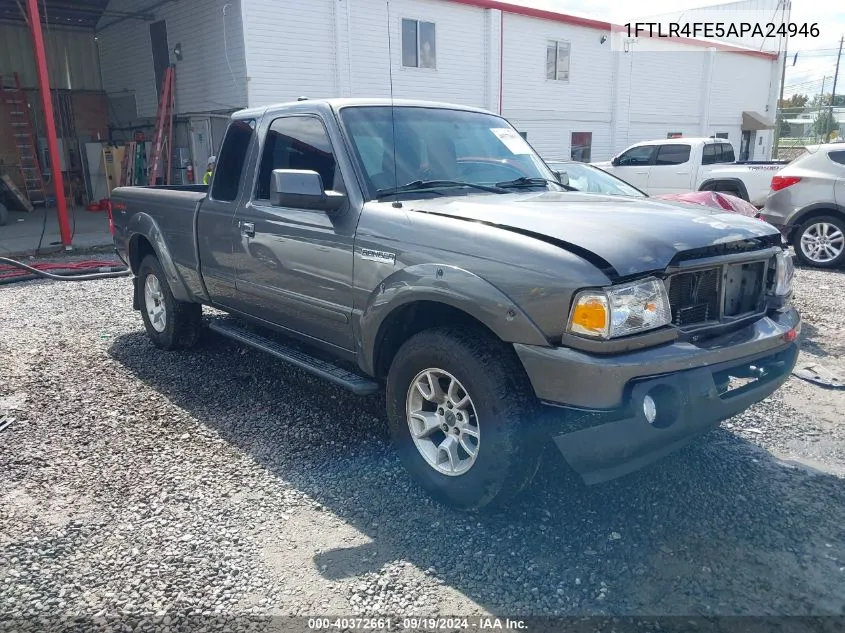 2010 Ford Ranger Sport/Xlt VIN: 1FTLR4FE5APA24946 Lot: 40372661