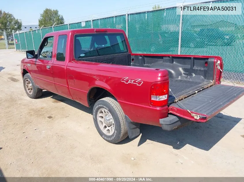 1FTLR4FE9APA50031 2010 Ford Ranger Xlt