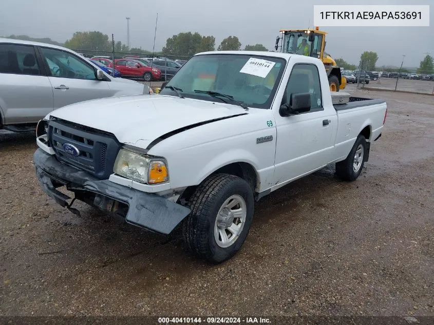 2010 Ford Ranger VIN: 1FTKR1AE9APA53691 Lot: 40410144