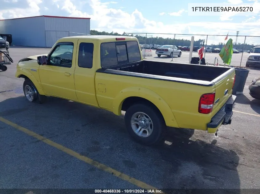 2010 Ford Ranger Sport VIN: 1FTKR1EE9APA65270 Lot: 40468336