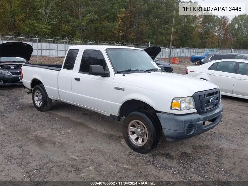 2010 Ford Ranger Xl/Xlt VIN: 1FTKR1ED7APA13448 Lot: 40765652