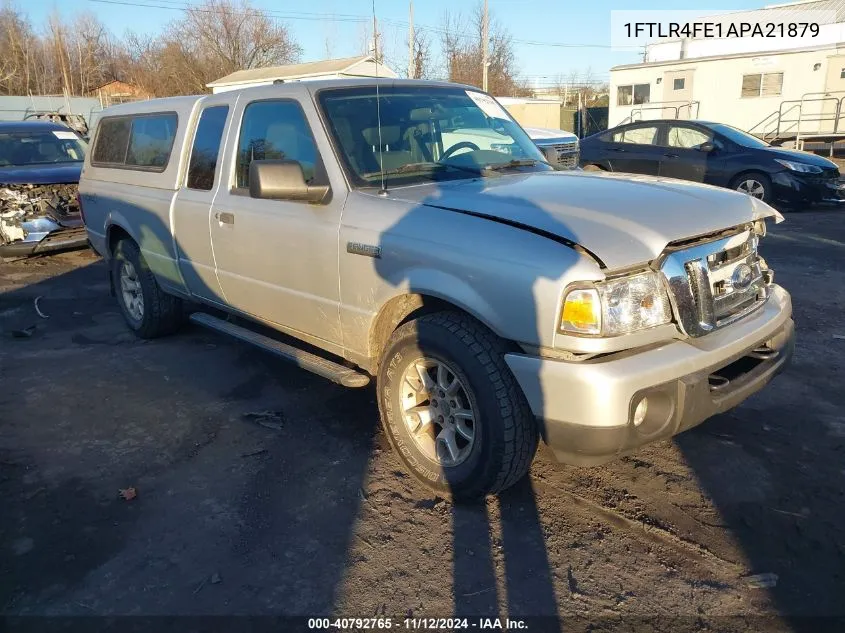 2010 Ford Ranger Sport/Xlt VIN: 1FTLR4FE1APA21879 Lot: 40792765