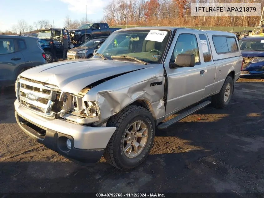 2010 Ford Ranger Sport/Xlt VIN: 1FTLR4FE1APA21879 Lot: 40792765