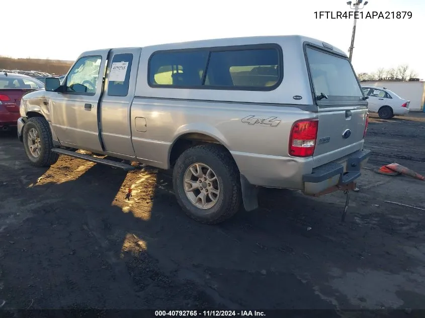 2010 Ford Ranger Sport/Xlt VIN: 1FTLR4FE1APA21879 Lot: 40792765