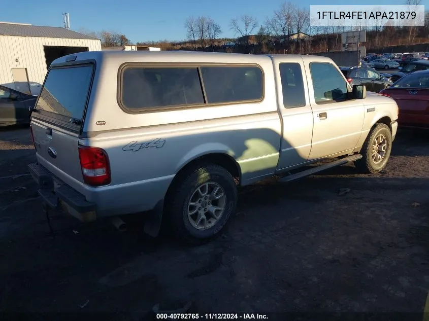 2010 Ford Ranger Sport/Xlt VIN: 1FTLR4FE1APA21879 Lot: 40792765