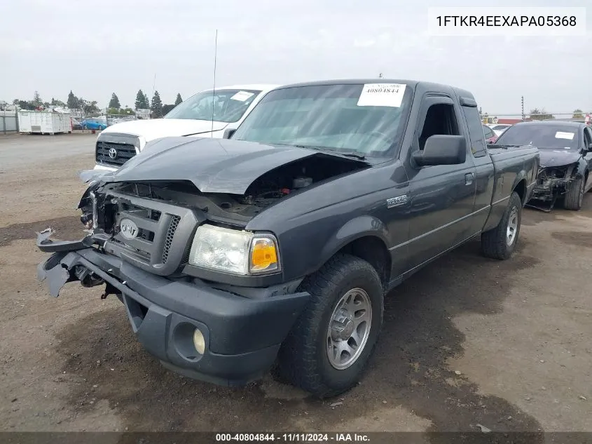 2010 Ford Ranger Sport/Xlt VIN: 1FTKR4EEXAPA05368 Lot: 40804844