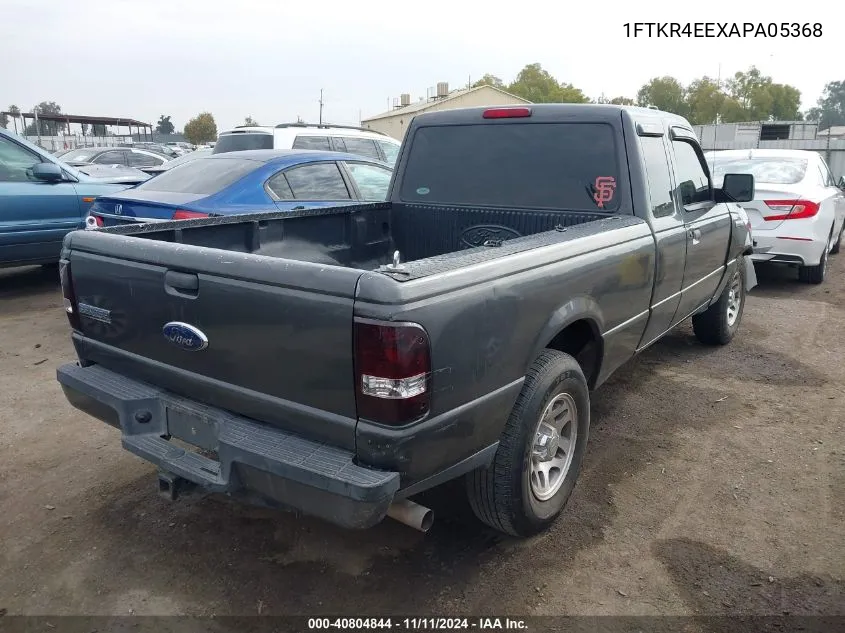 2010 Ford Ranger Sport/Xlt VIN: 1FTKR4EEXAPA05368 Lot: 40804844