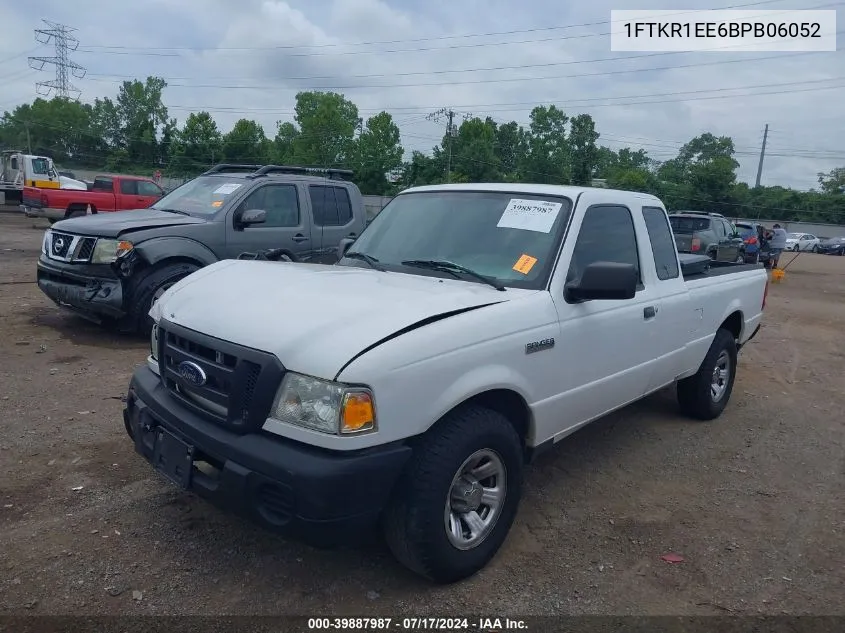 2011 Ford Ranger Xl VIN: 1FTKR1EE6BPB06052 Lot: 39887987