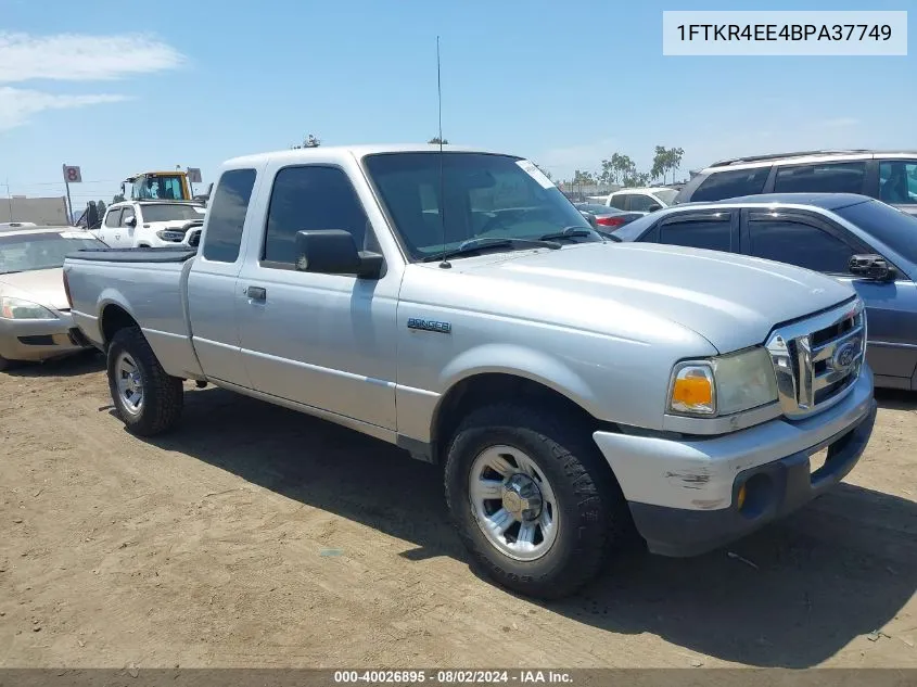 1FTKR4EE4BPA37749 2011 Ford Ranger Xlt