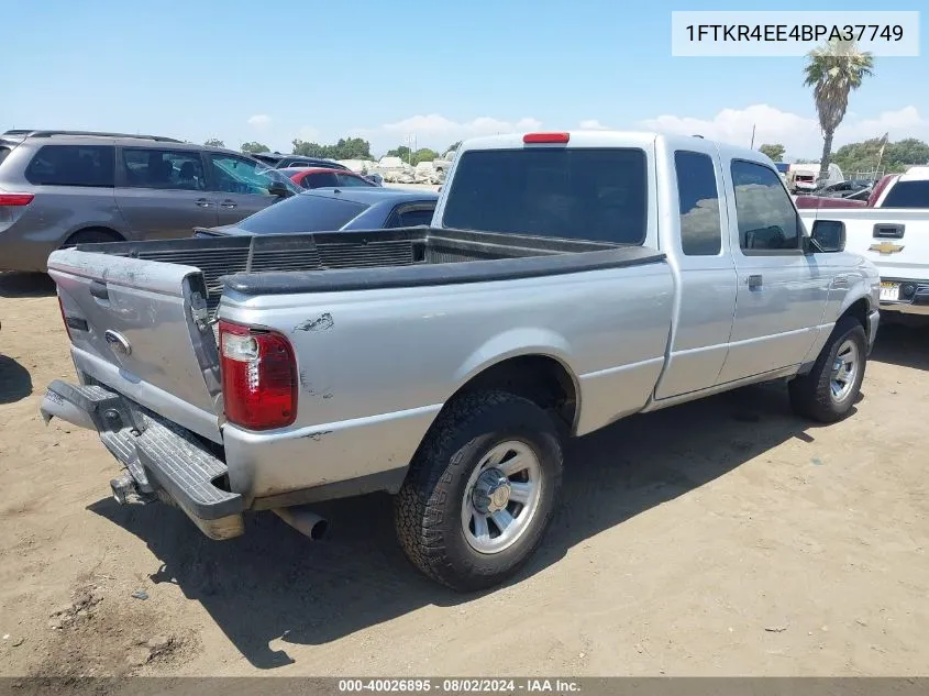 1FTKR4EE4BPA37749 2011 Ford Ranger Xlt