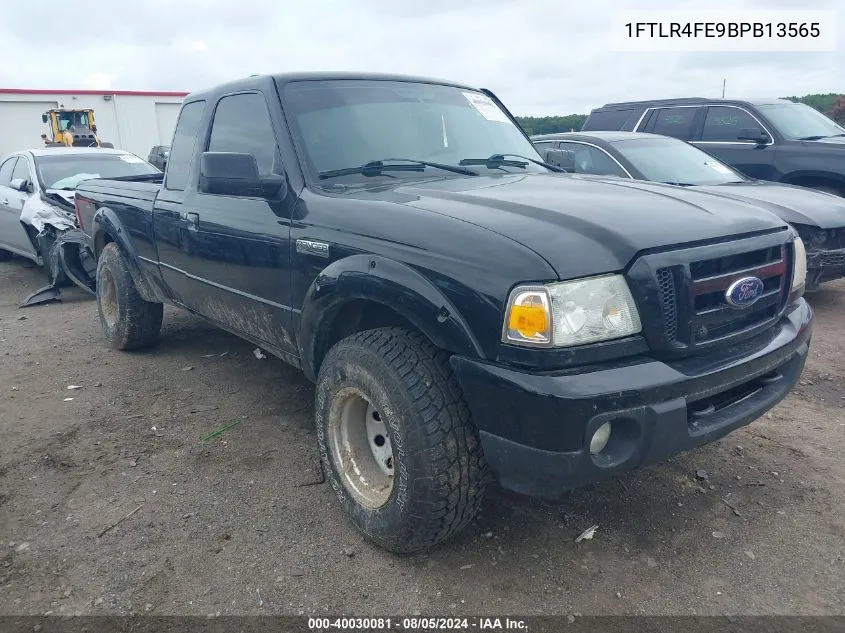 2011 Ford Ranger Sport VIN: 1FTLR4FE9BPB13565 Lot: 40030081