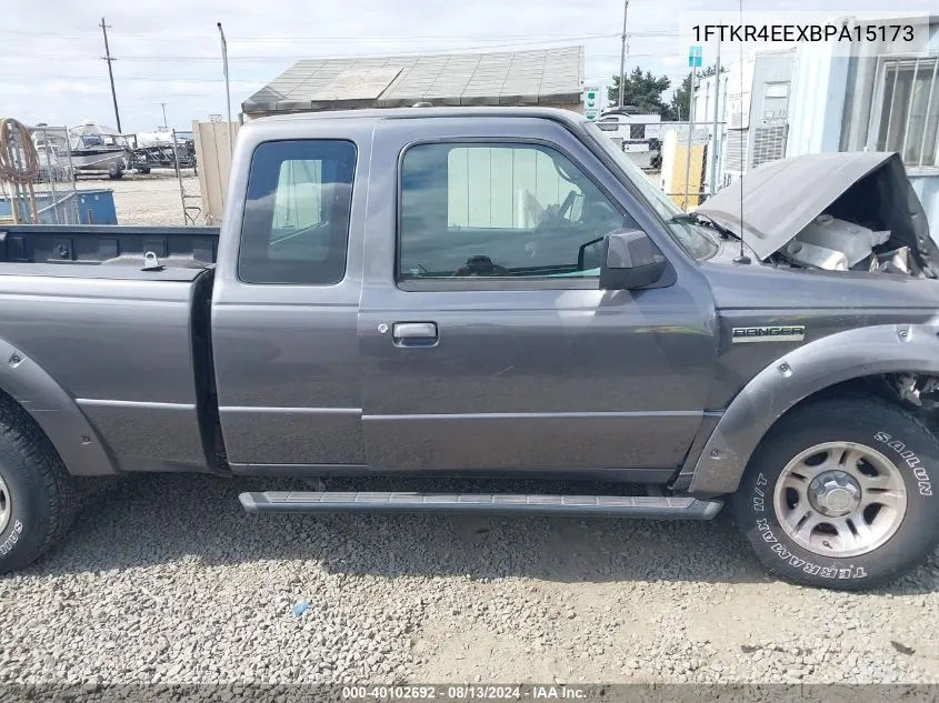 2011 Ford Ranger Sport VIN: 1FTKR4EEXBPA15173 Lot: 40102692