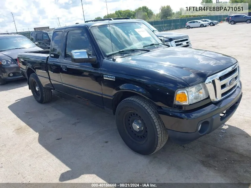 2011 Ford Ranger Xlt VIN: 1FTLR4FE8BPA71051 Lot: 40158668