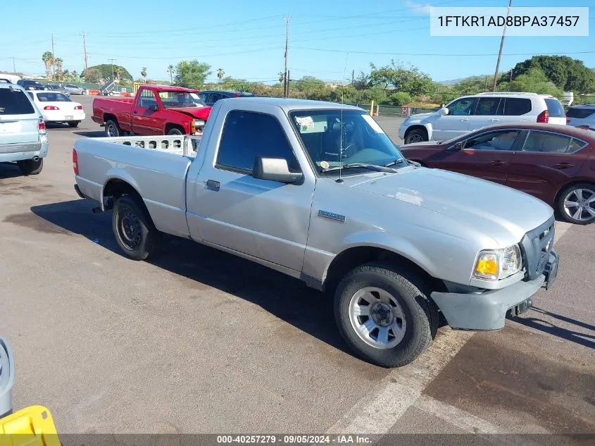 2011 Ford Ranger VIN: 1FTKR1AD8BPA37457 Lot: 40257279