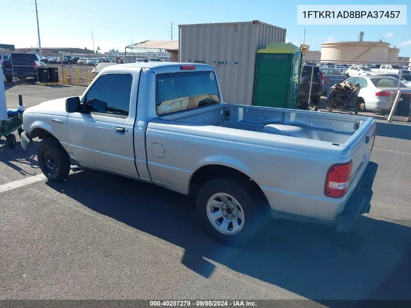 2011 Ford Ranger VIN: 1FTKR1AD8BPA37457 Lot: 40257279