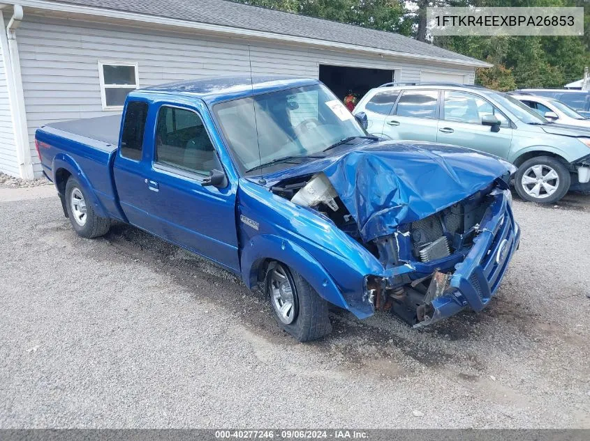 2011 Ford Ranger Sport VIN: 1FTKR4EEXBPA26853 Lot: 40277246