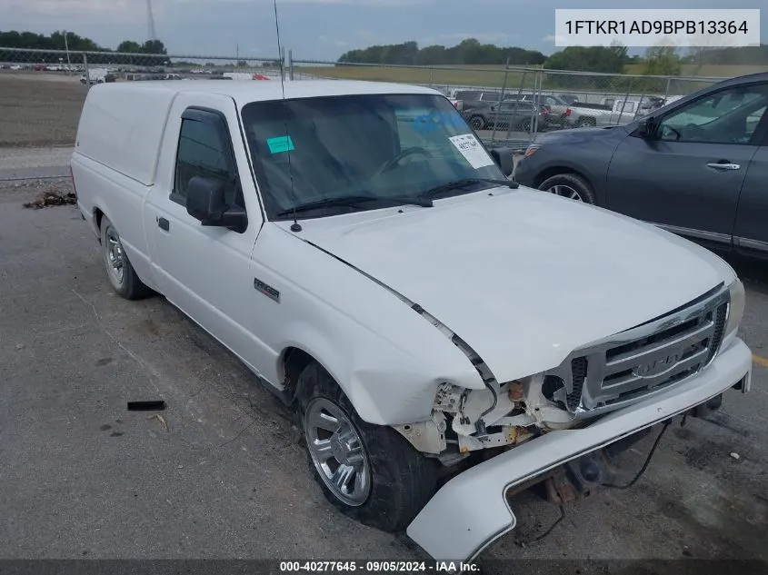 1FTKR1AD9BPB13364 2011 Ford Ranger