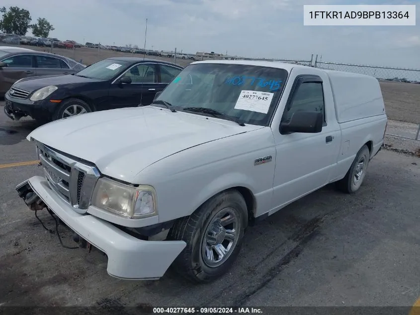 1FTKR1AD9BPB13364 2011 Ford Ranger