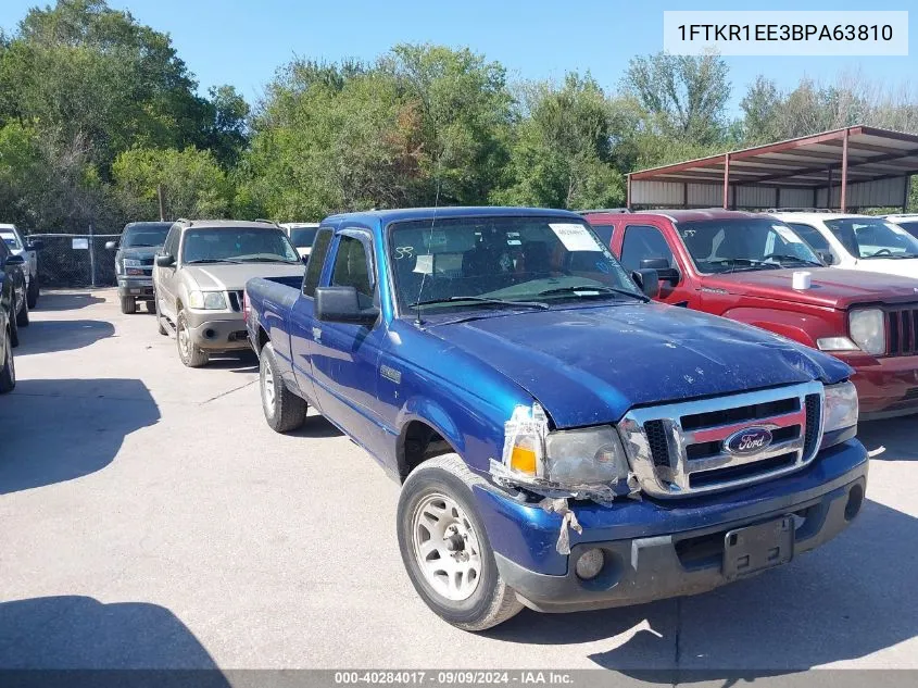 2011 Ford Ranger Xlt VIN: 1FTKR1EE3BPA63810 Lot: 40284017