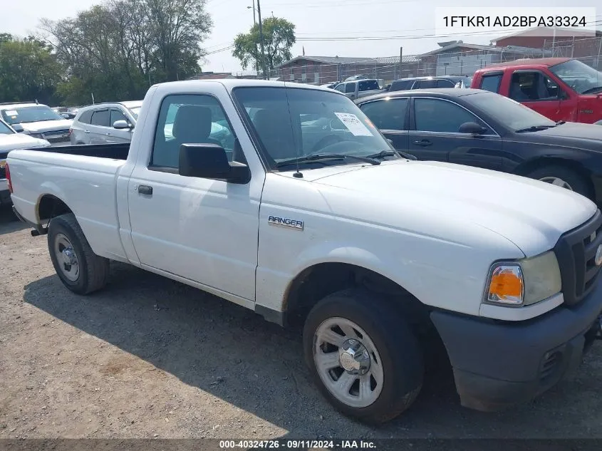 1FTKR1AD2BPA33324 2011 Ford Ranger Xl