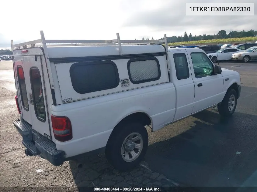 2011 Ford Ranger Xl VIN: 1FTKR1ED8BPA82330 Lot: 40403464